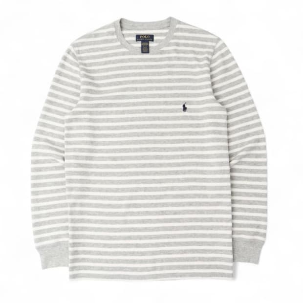 [구해요] 폴로 랄프 로렌 스트라이프 와플 롱슬리브 니트