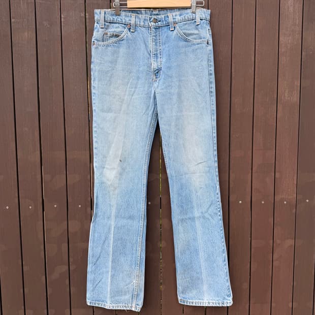 90s Vintage Levis 517 Orange Tap