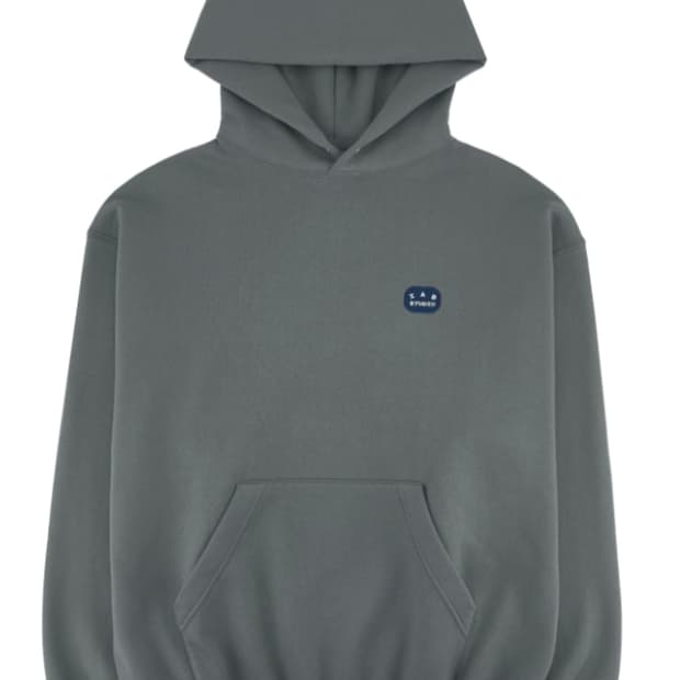 아이앱 스튜디오 아이앱 패치 후디 그레이 XL 판매합니다  