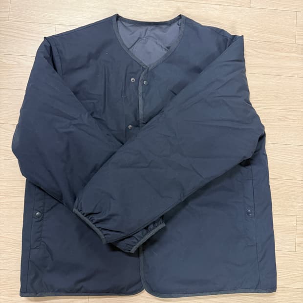 나나미카/Nanamica 리버시블 패딩 가디건 Medium