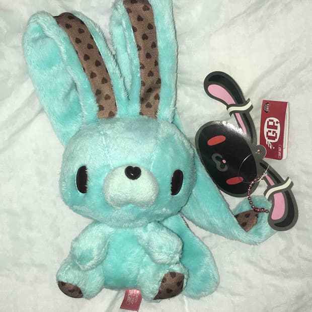 범용토끼 발렌타인 민트초코 키링 인형 마스코트