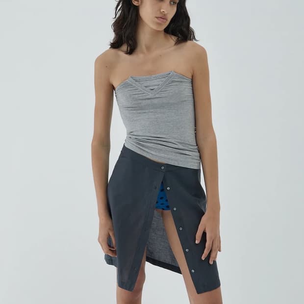 팔로마울 ice tea skirt 36