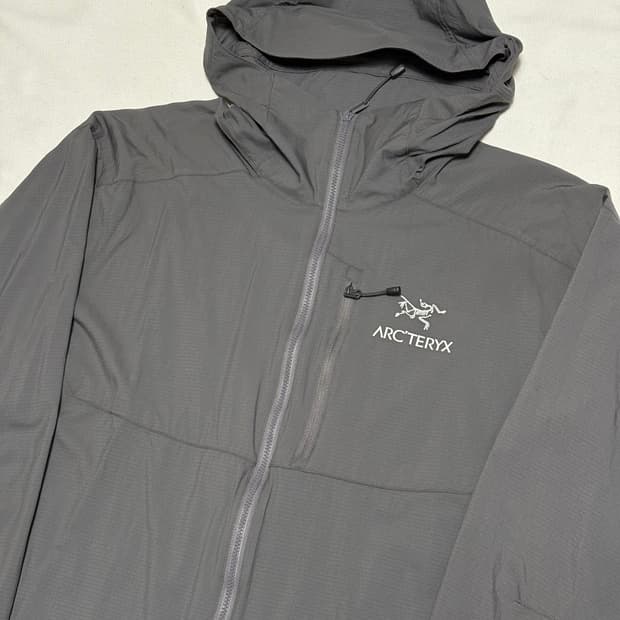 M 아크테릭스 맨즈 그레이 스쿼미시 후디