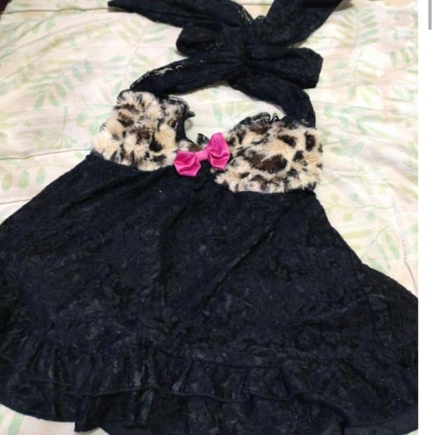 MA*RS레오파드 탑 갸루 오네갸루