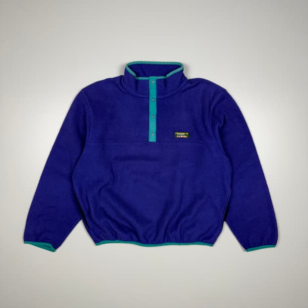 (105) 80s 엘엘빈 플리스 풀오버