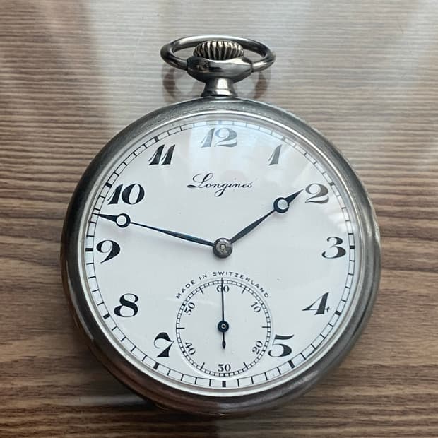 론진(Longines) 수동 회중시계 빈티지시계 판매합니다.