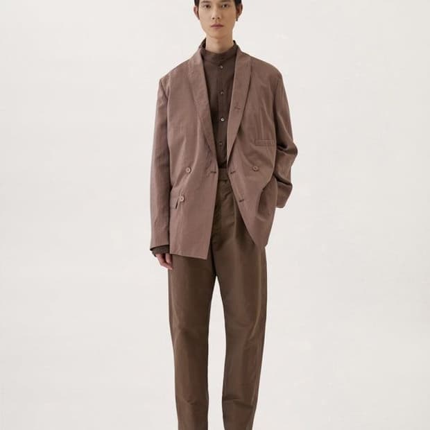 르메르 더블 브레스티드 데님 자켓