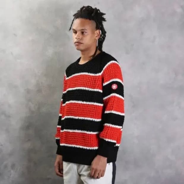 카브엠트 루즈 와플 니트