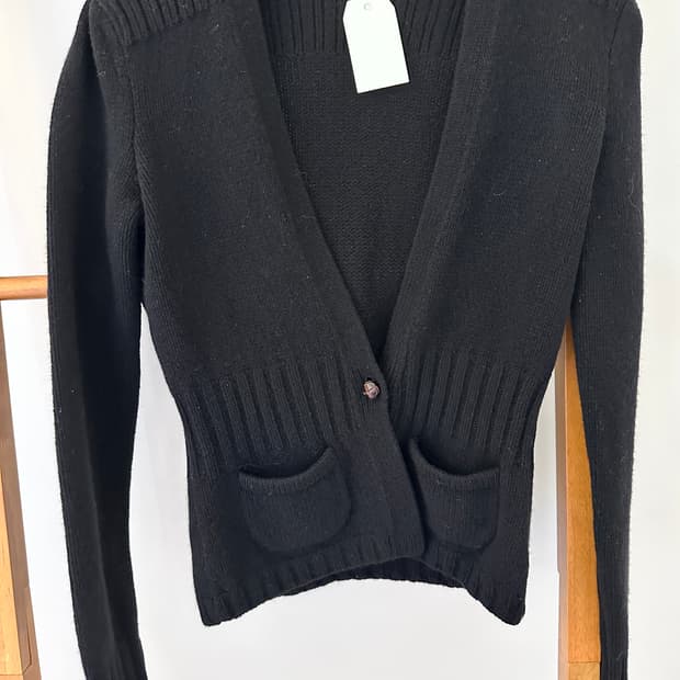 폴로 랄프로렌 울 캐시미어 가디건