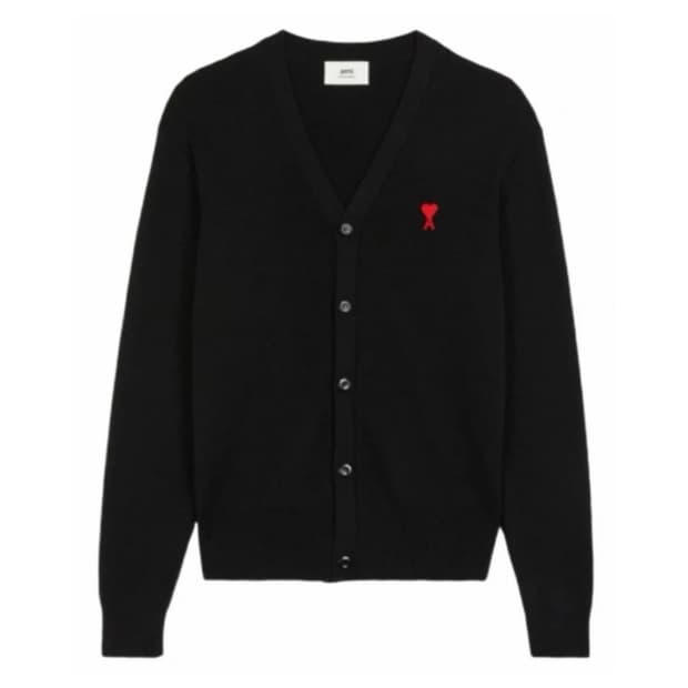 🖤[미개봉/정품]아미 스몰 하트 블랙 가디건🖤
