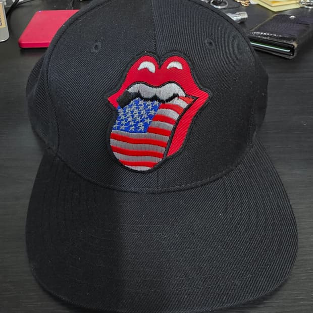 롤링 스톤즈 블랙 볼캡