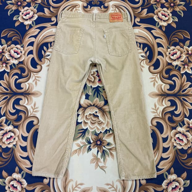 (32)리바이스 Levis 513 코듀로이 화이트탭 팬츠