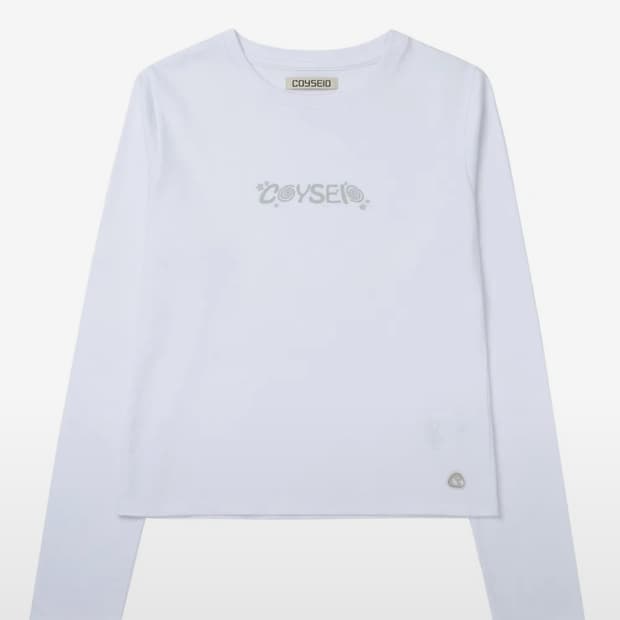 코이세이오 LITTLE STARS LONGSLEEVES WHITE