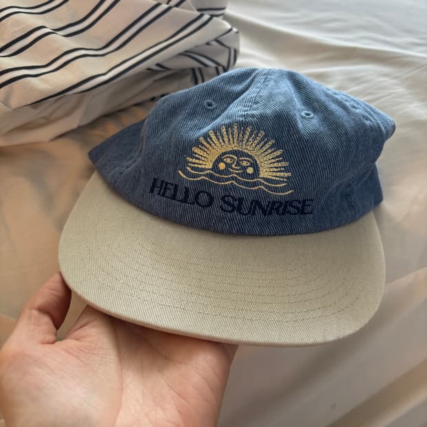 헬로선라이즈 볼캡(데님)