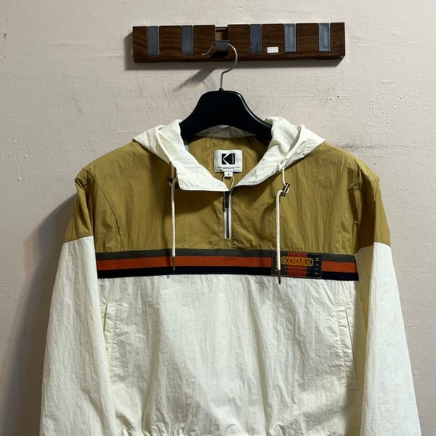 [S] 코닥 크롭 컬러 아노락