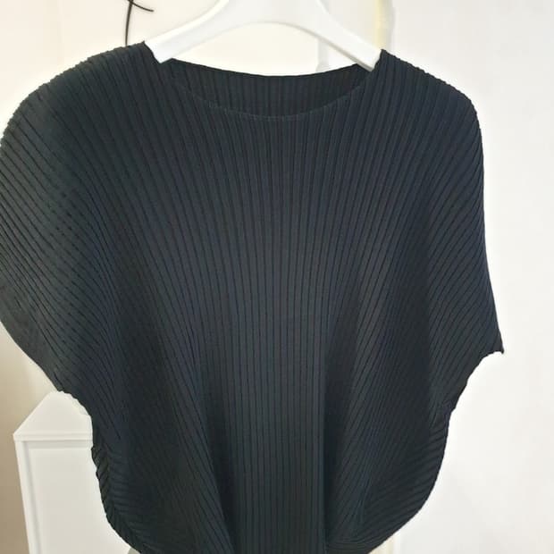 이세이미야케 플리츠 상의