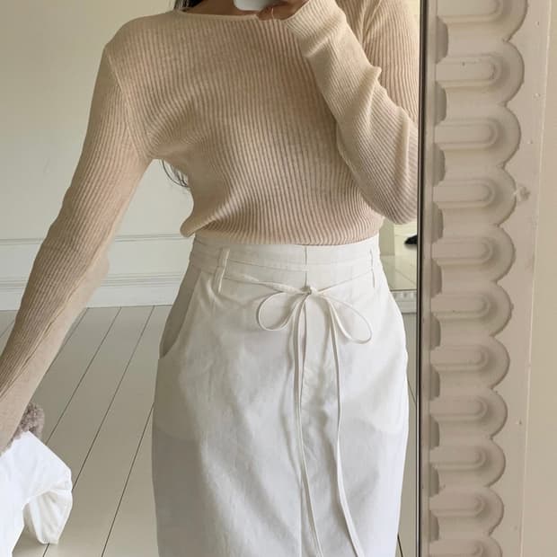 h라인롱스커트m