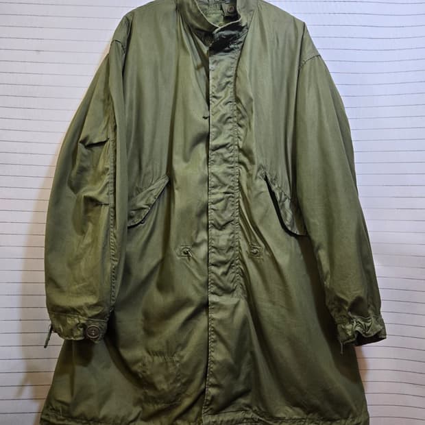 오리지널 M-65 피쉬테일파카 개파카