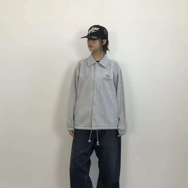 HOPS Embroidery Coach Jacket