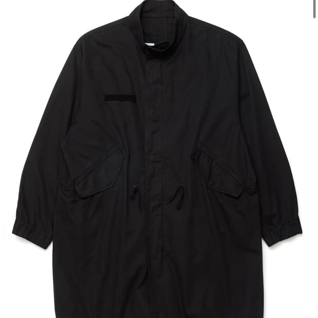 [3] 해칭룸 mods parka washed black