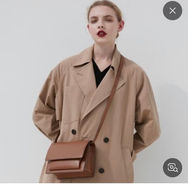 드메리엘 정품 클래식백 탄브라운 숄더백 크로스백 멀티탠브라운가방 소가죽