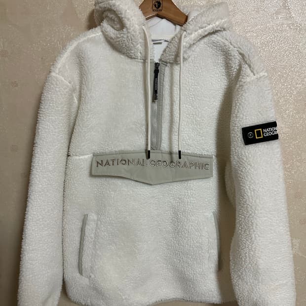 내셔널지오그래픽 뽀글이 플리스 후디 L 판매