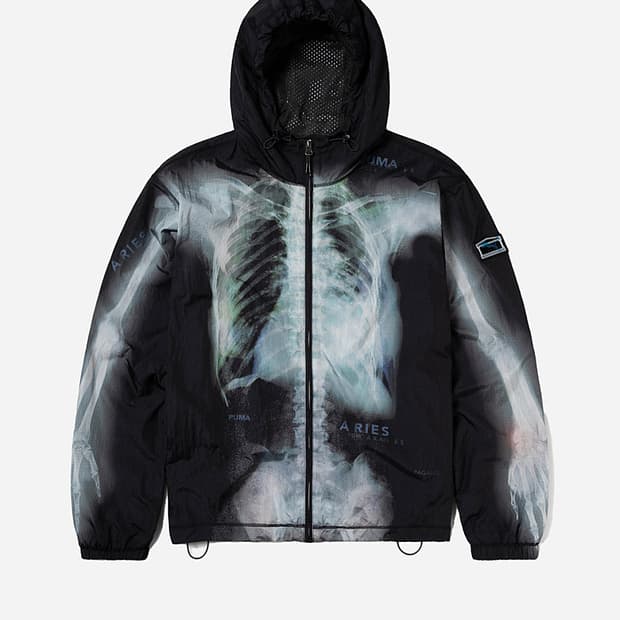 [XL] 푸마 x 에리즈 스켈레톤 바람막이 팬츠 셋업