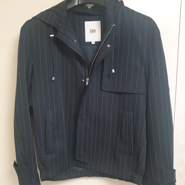 [남성] 지오송지오 스트라이프 후드 자켓 105