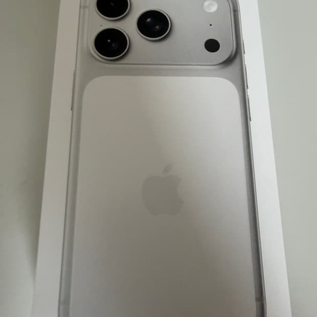 미개봉) 아이폰 17프로 256 실버