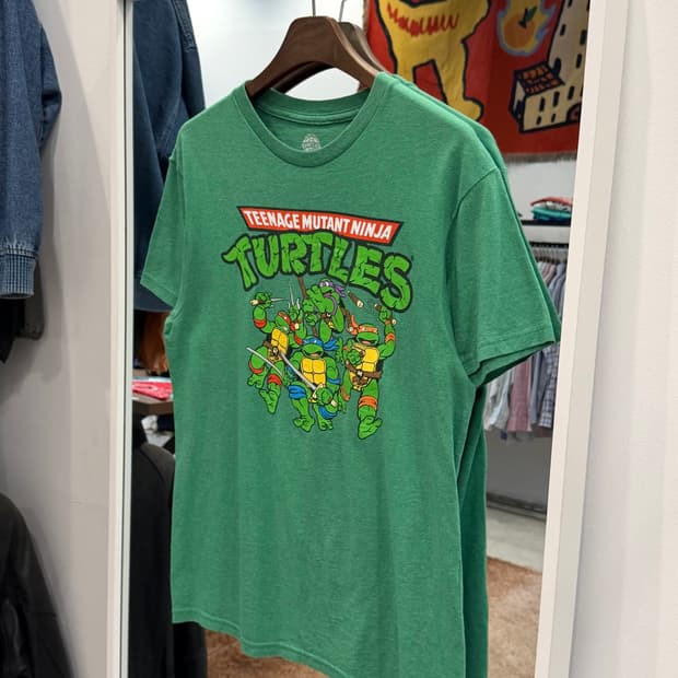 Turtles 닌자거북이 카툰 반팔 티셔츠