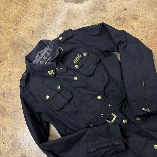 [정품] 바버 인터내셔널 블랙 자켓 b19