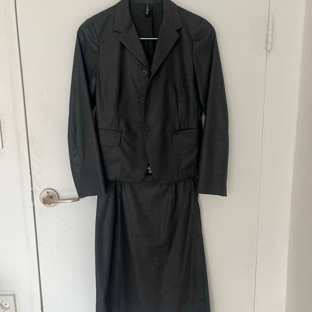 00s Zucca 스커트 셋업