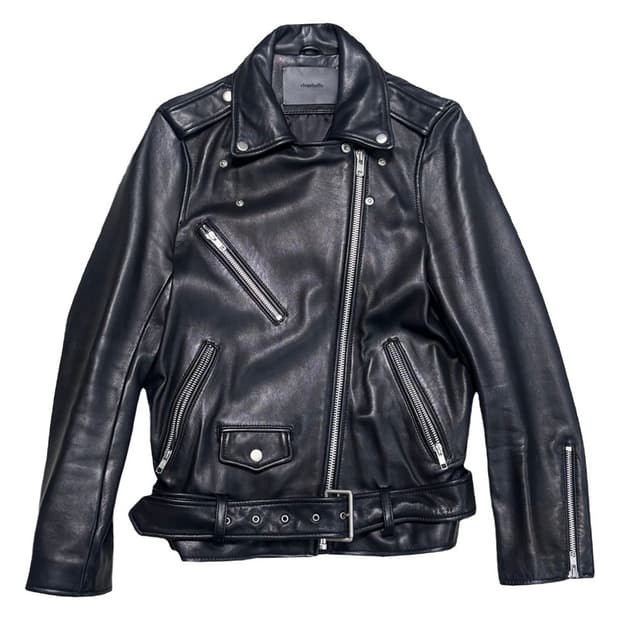 VIVASTUDIO 블랙 라이더 가죽자켓 M