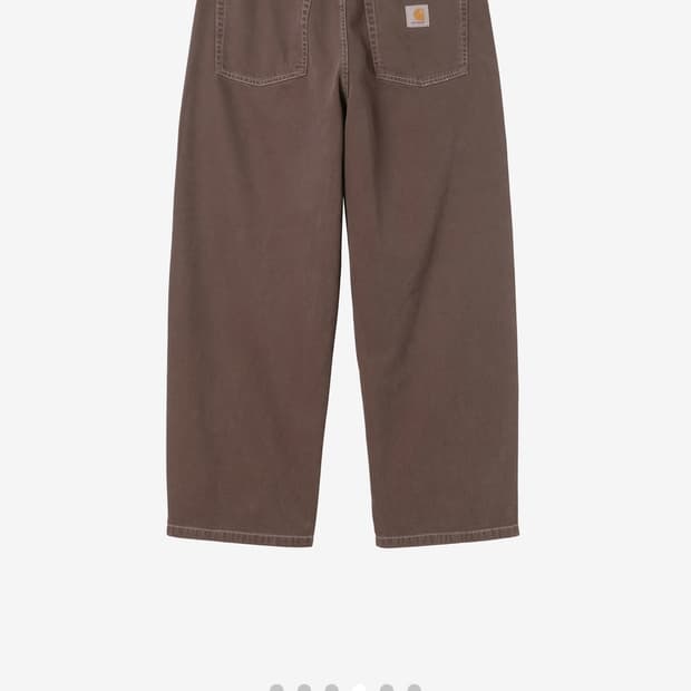 칼하트 브랜든 팬츠 클락 팰러샌더 스톤 다이드