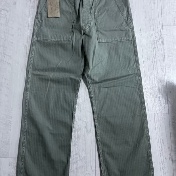 RRL 해링본 퍼티그 팬츠 34x32 새상품