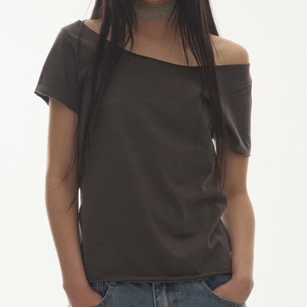 코이세이오 03 WING T-SHIRT CHARCOAL