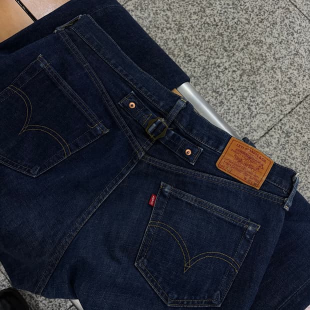 리바이스 90‘s 일본판 702-XX 셀비지 데님진 36