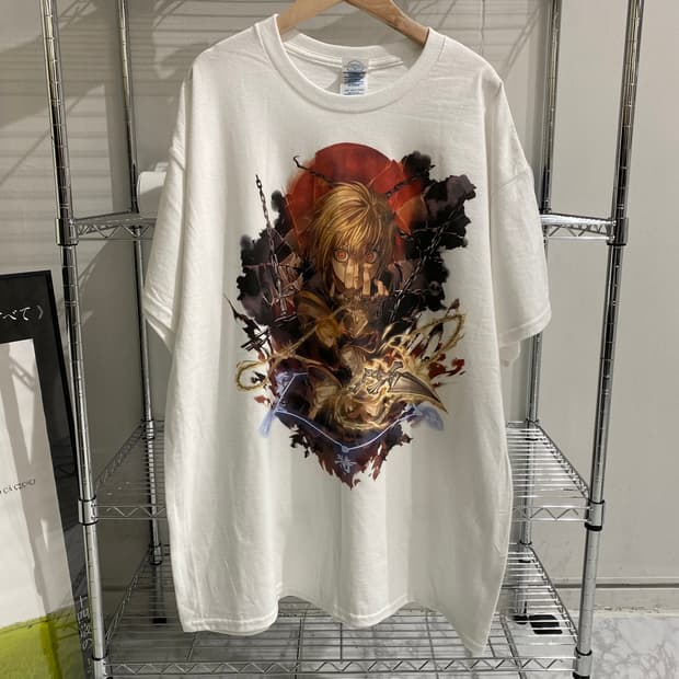 헌터x헌터 크라피카 부틀렉 애니메이션 티셔츠