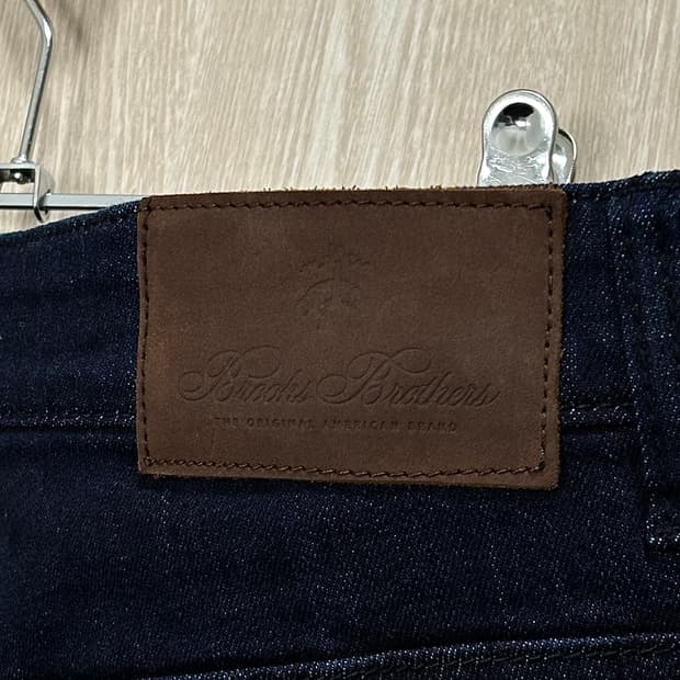 미착용)브룩스브라더스 US코튼 라이크라 데님팬츠38"/다크인디고