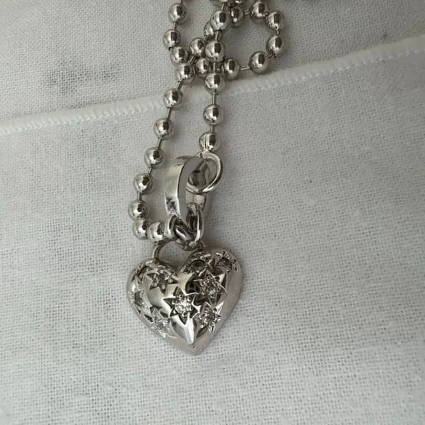 제이그레이슬렛 하트목걸이