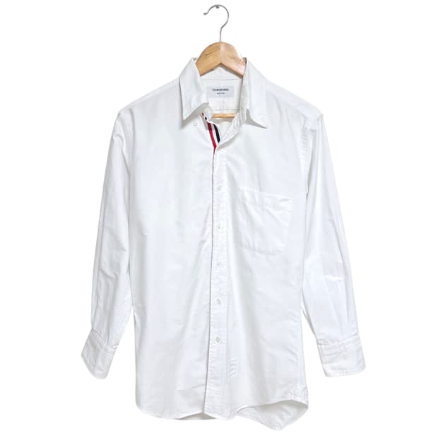 톰브라운 히든삼선 옥스포드 셔츠