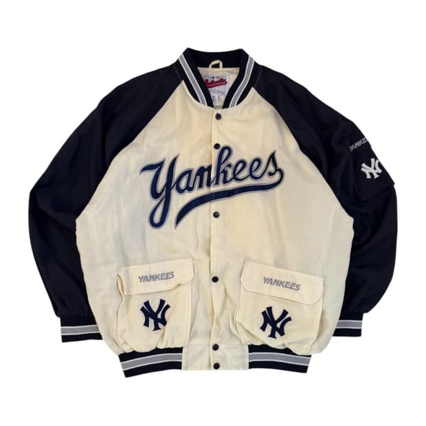 90s 뉴욕 양키스 다이아몬드 컬렉션 베이스볼 자켓