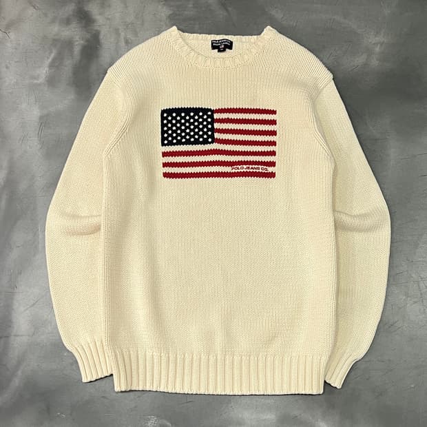  폴로랄프로렌 성조기 니트 y14717