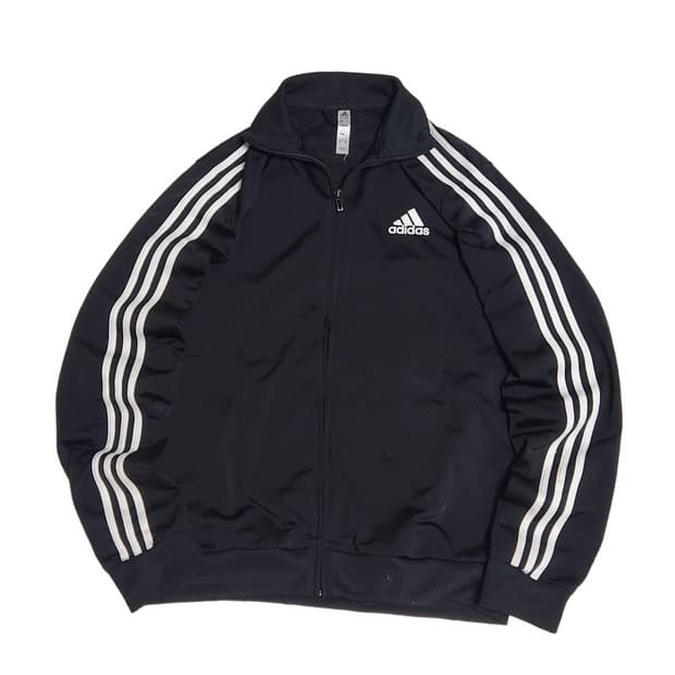 아디다스 삼선 올드스쿨 트레이닝 져지 블랙 자켓