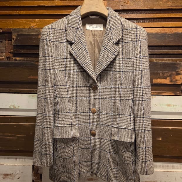 막스마라 트위드자켓 