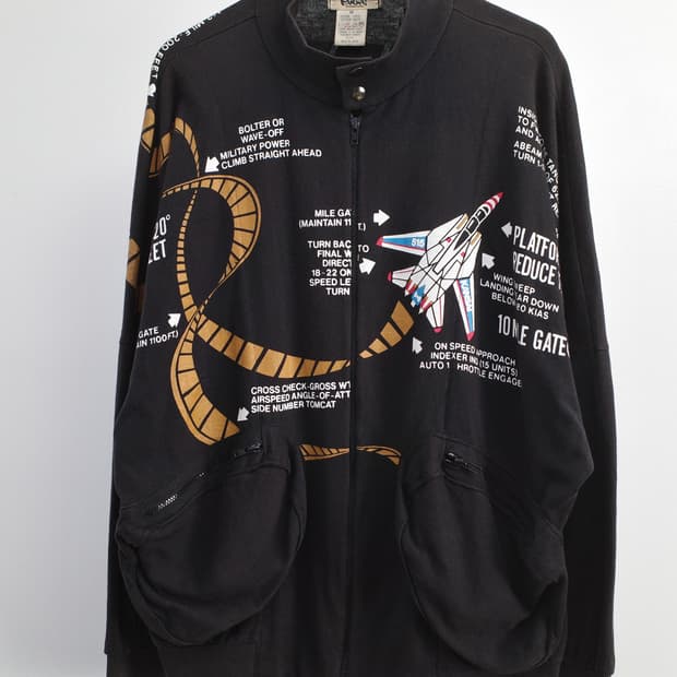 80's Kansai Yamamoto Flight Jacket 