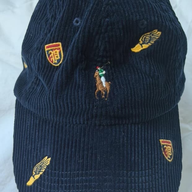 폴로 랄프로렌 방패자수 볼캡