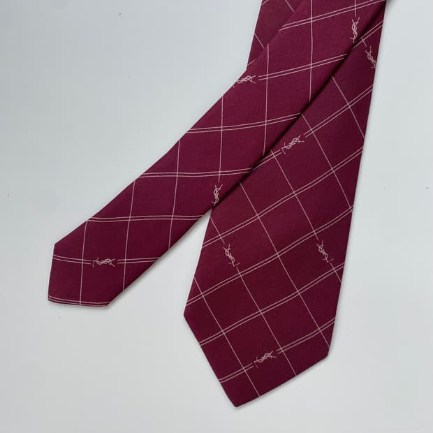 YSL 입생로랑 모노그램 명품 정품 넥타이