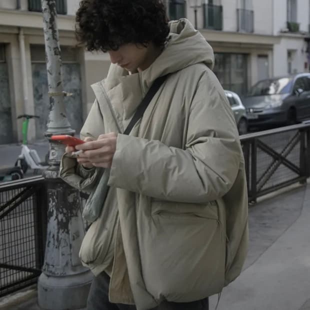 토마스모어 패딩 카키