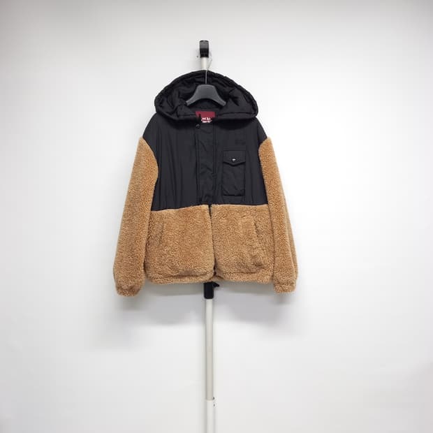 럭키마르쉐 겨울 부클비숑 점퍼 55 66